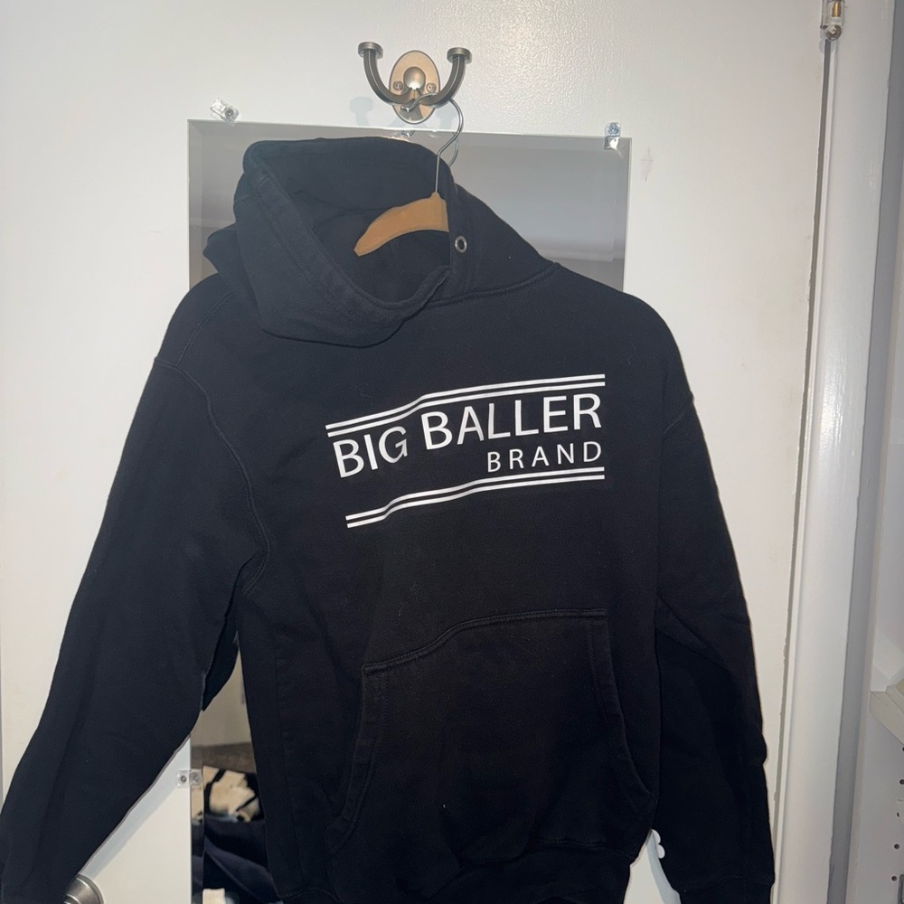 Big Baller Brand Black Hoodie